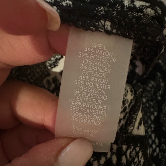 CALVIN KLEIN black/white dress US 12 - Picture 5 of 5